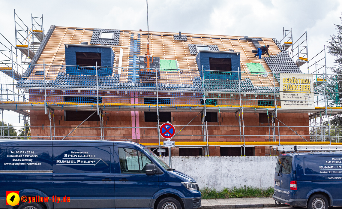 26.04.2023 - Burgfotos von der Baustell Niederalmstraße 16 in Neuperlach